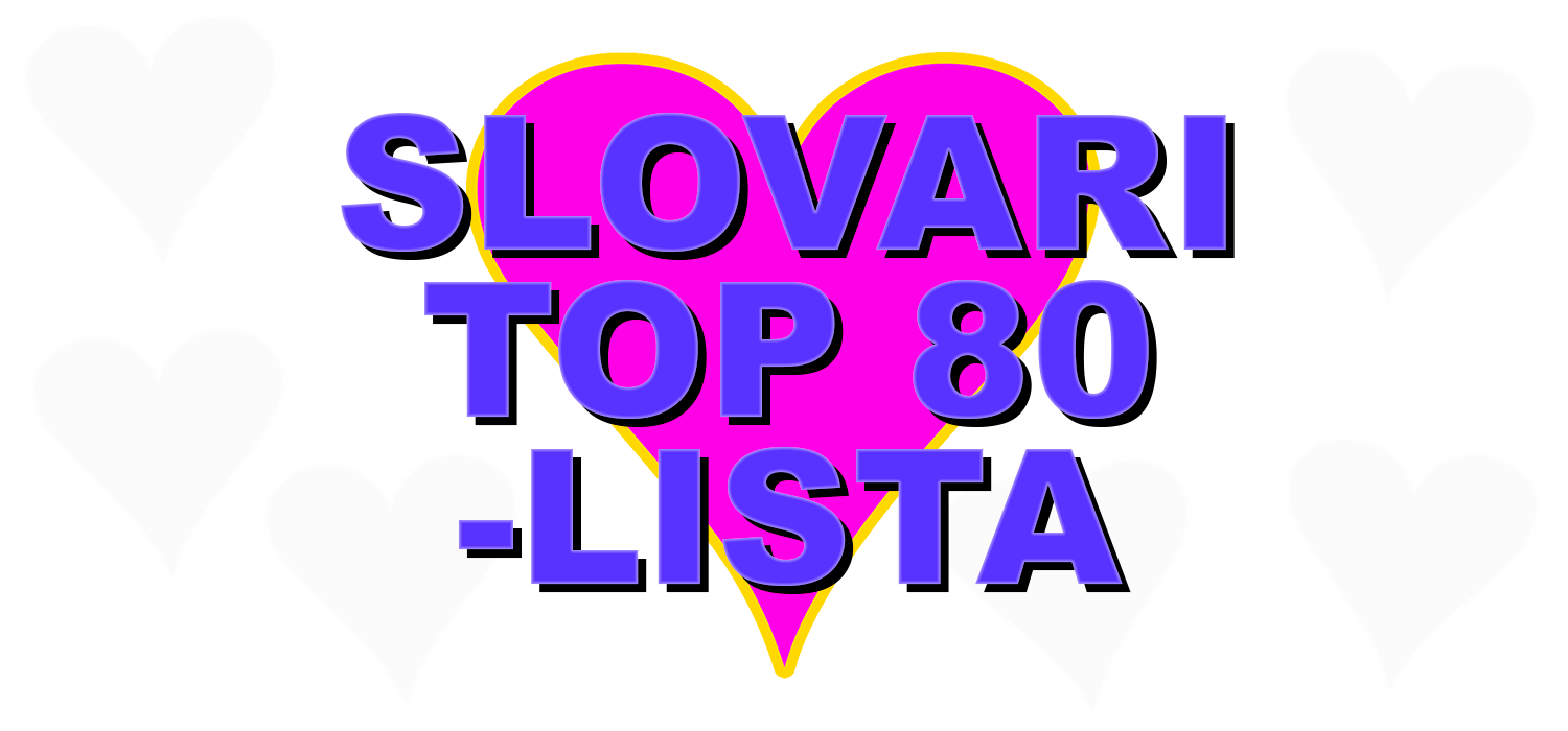 Slovari Top 80 -lista - Kasari